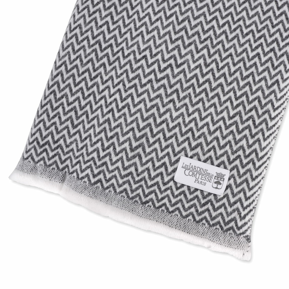 Etole / pashmina femme gris foncé