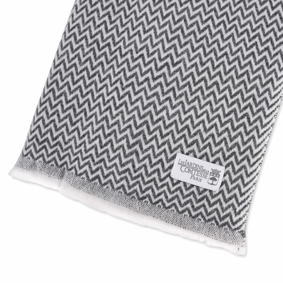 Etole / pashmina femme gris foncé