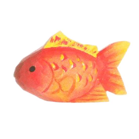 Figurine poisson rouge