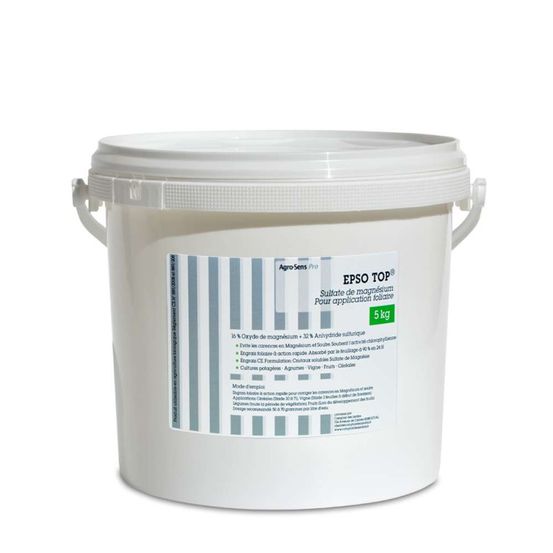 Epso top®, engrais foliaire riche en magnésium. Sel d'epsom 5 kg