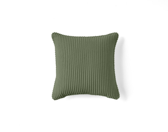 Topaze - coussin - en velours côtelé - 40x40 cm