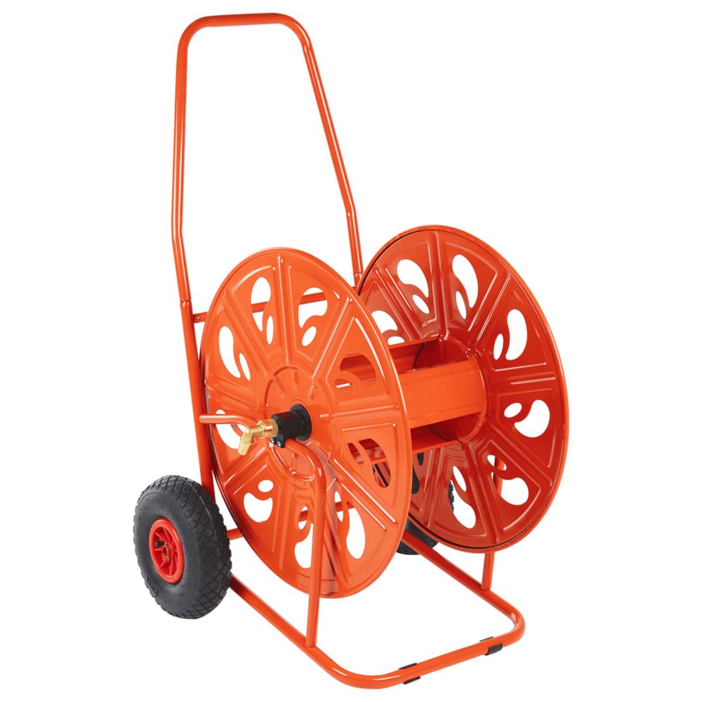 Chariot d'enrouleur pour tuyau de 140 m 3/4
