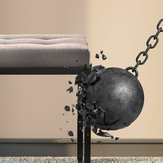 Banc barci b en tissu