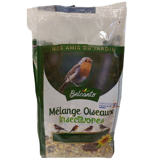 Graines mélange oiseaux insectivores 1.2 kg