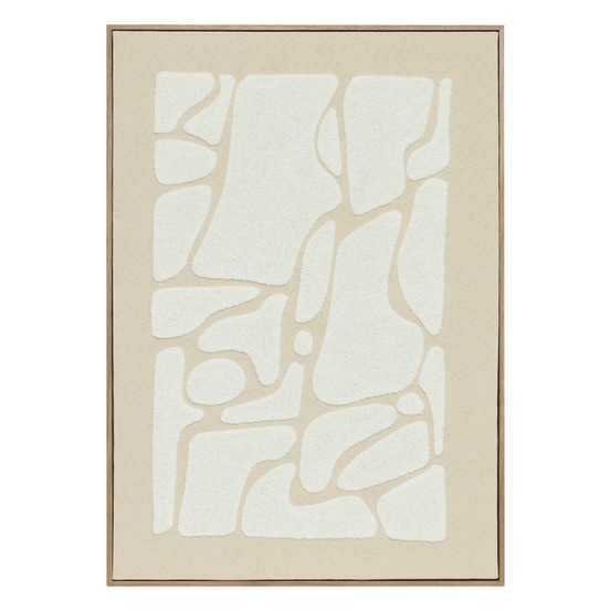 Toile 3d ziad beige 50x70cm