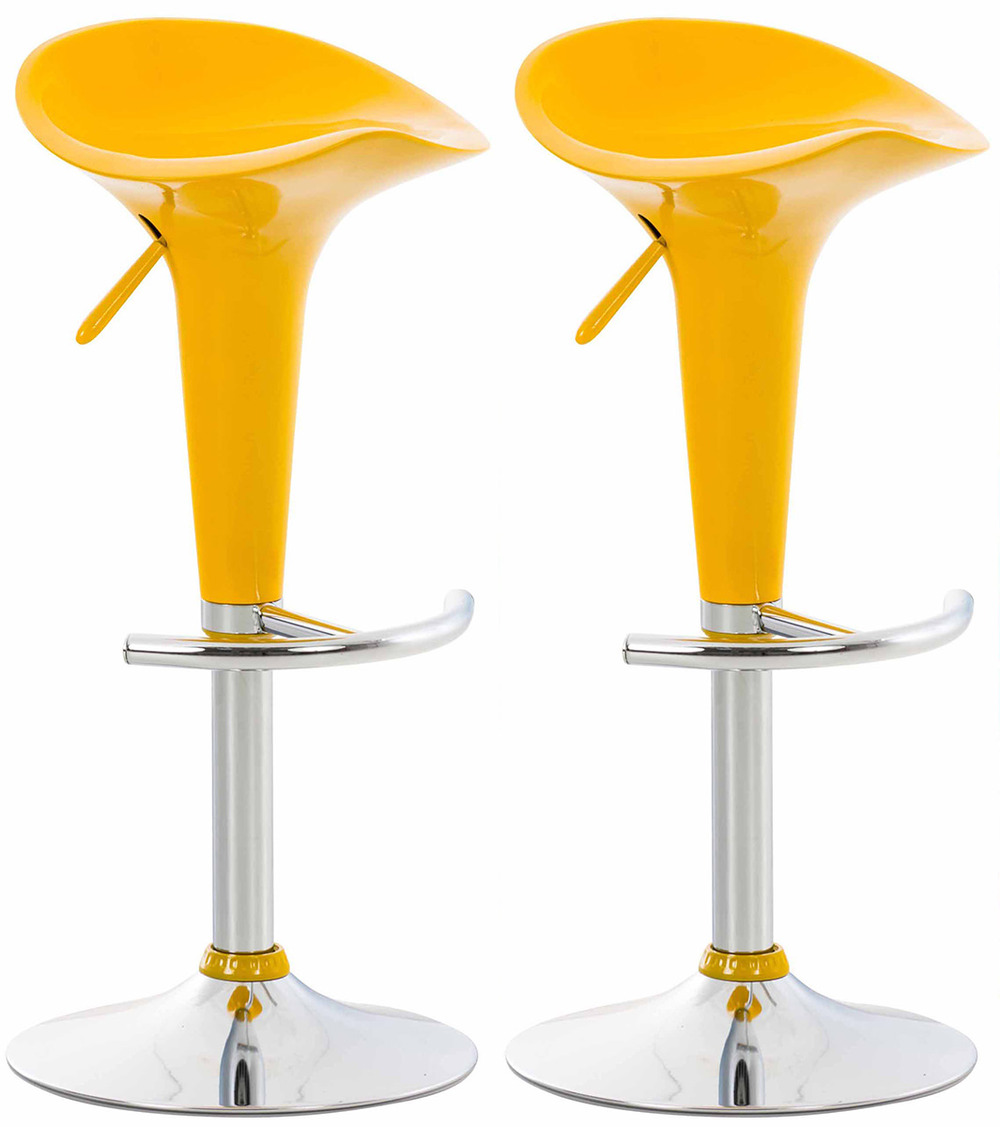 Lot de 2 tabourets de bar saddle