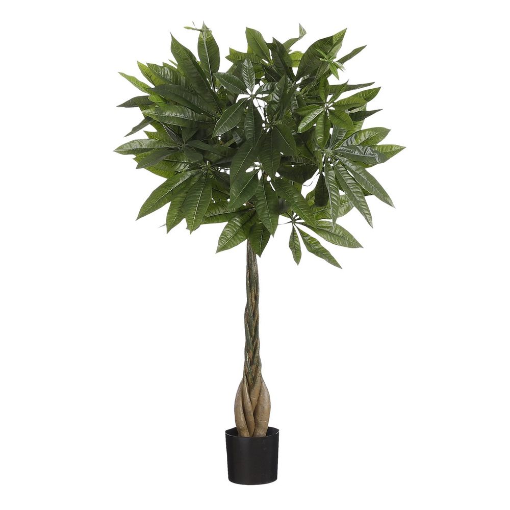 Mica decorations plante artificielle pachira - h80 x ø60 cm - vert
