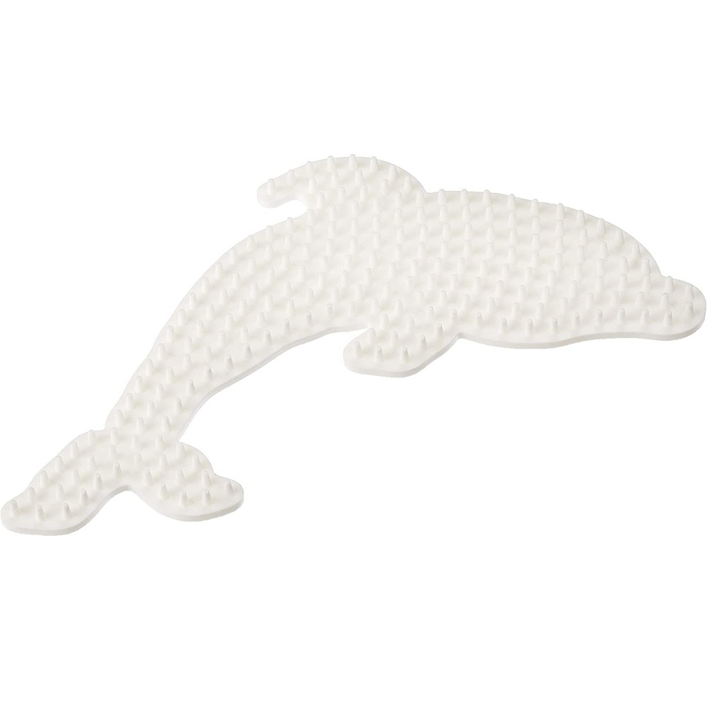Plaque dauphin perles plastique midi