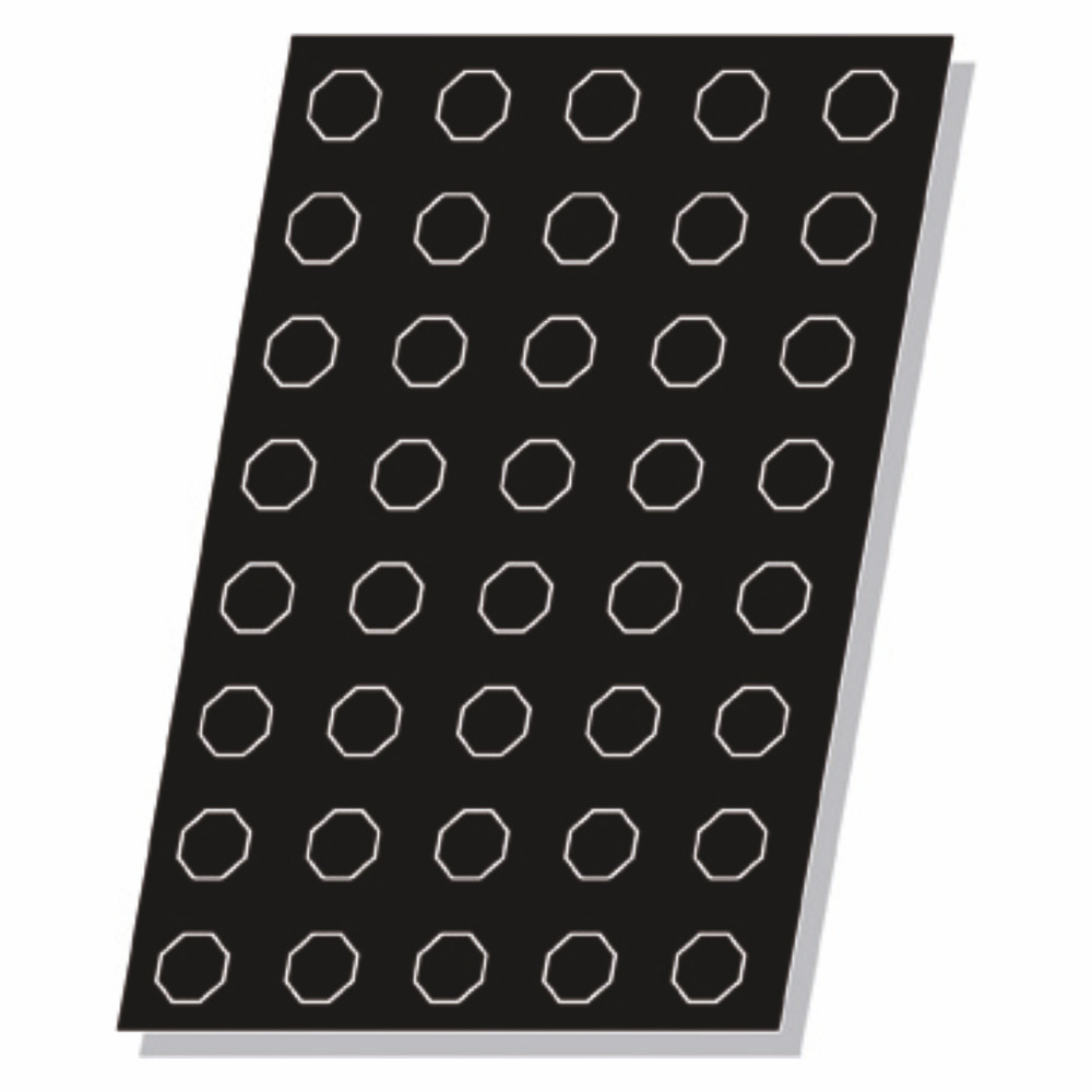Moule flexipan® plaque silicone 40 octogones - pujadas