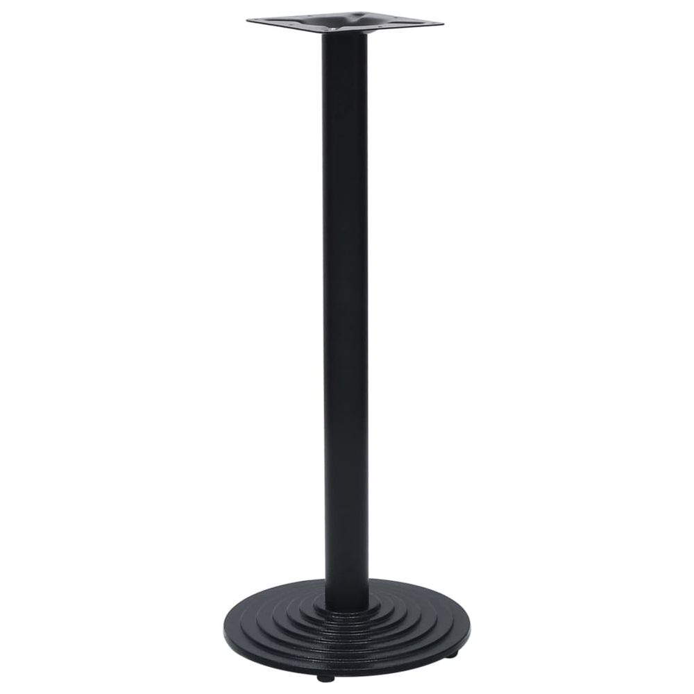 Pied de table de bistro noir ø43x107 cm fonte