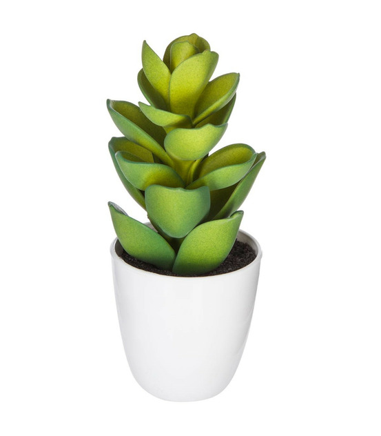 Plante artificielle cactus en pot h 18 cm
