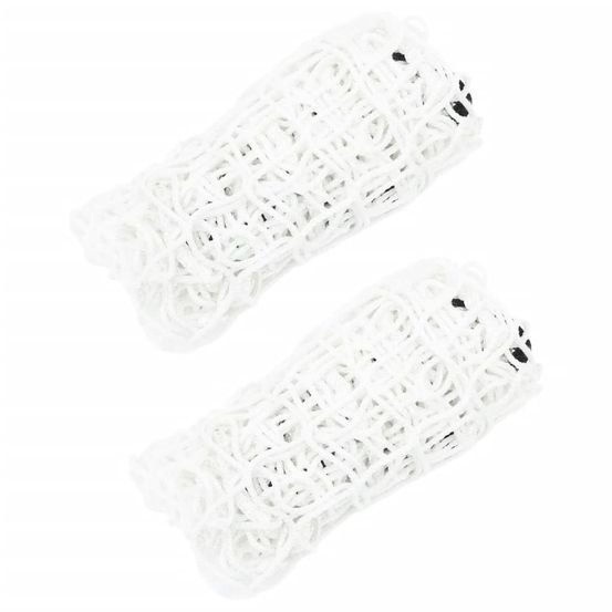 Filets à foin 2 pcs rectangulaire blanc 150x90 cm pp