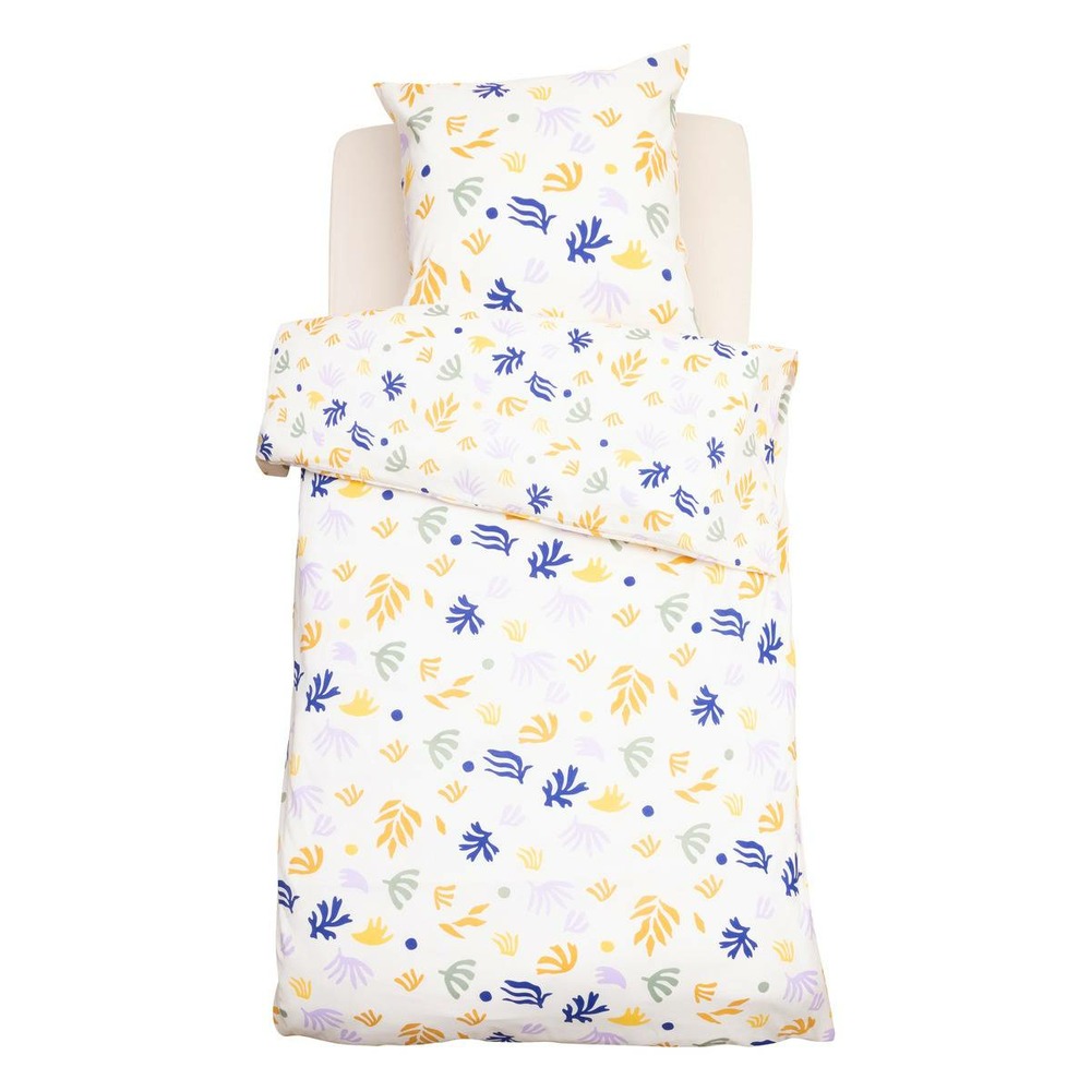 Parure de lit imprimée billie 140x200 motif organique