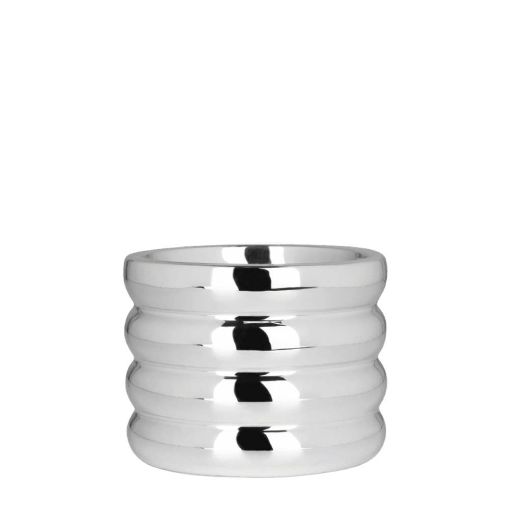 Cache-pot glow argent - ø6 cm