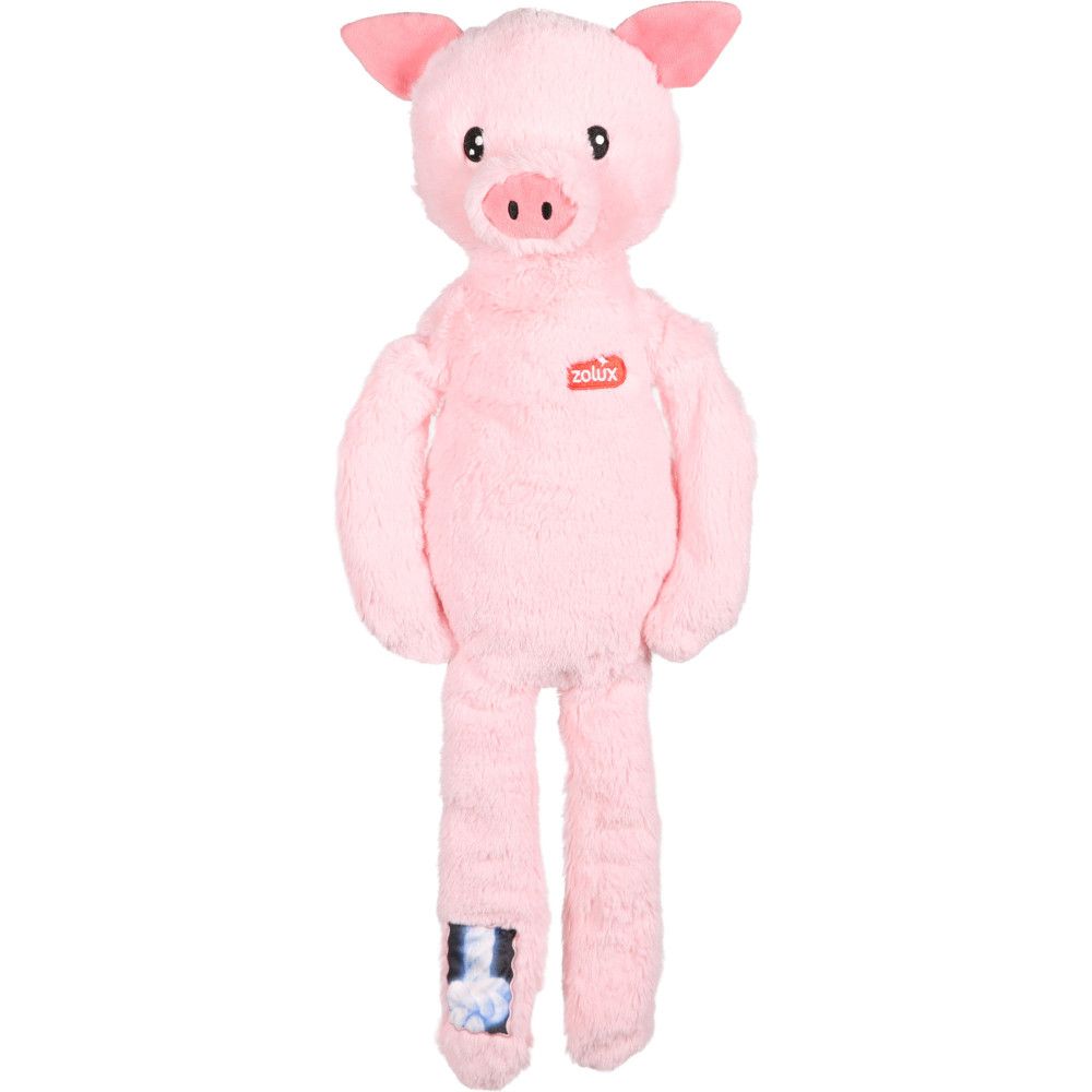 Peluche furry farm jason le cochon 60cm pour chien