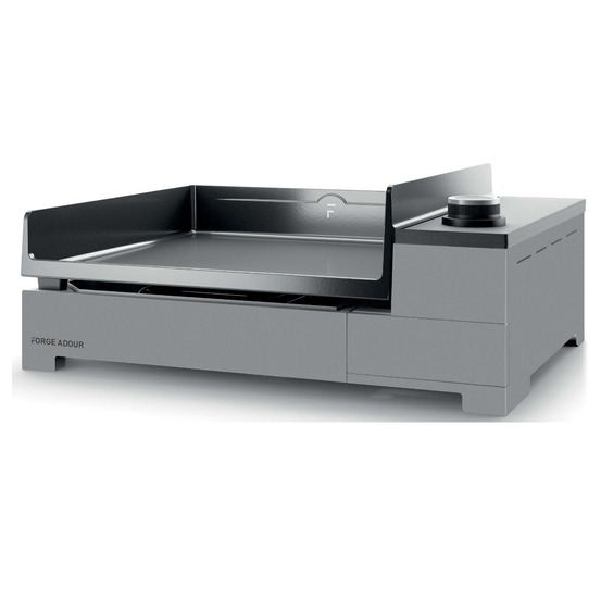 Plancha électrique 2500w plaque fonte émaillée 44 x 40.5 - premiume45ang