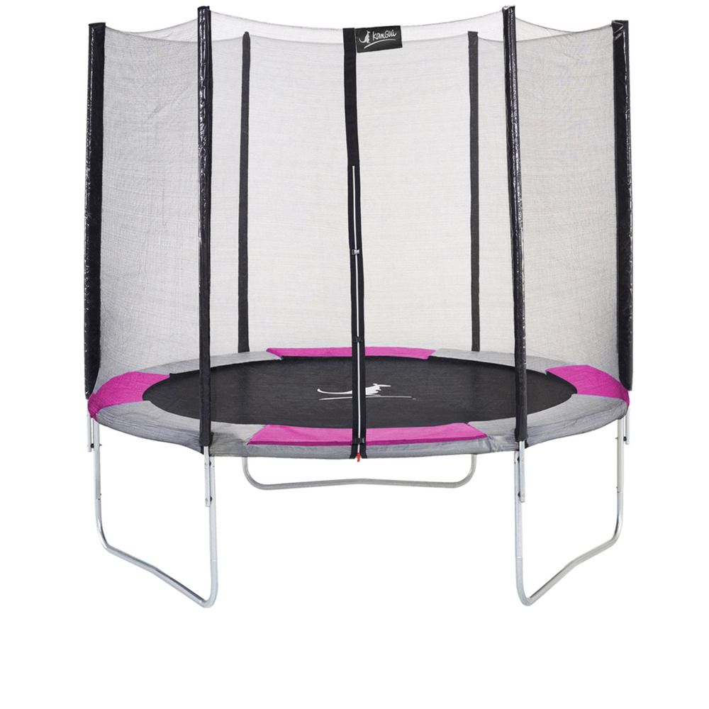 Kangui - trampoline rond ø250cm avec filet de sécurité - ralli 250