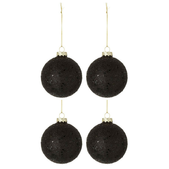 Lot de 4 boules de noël