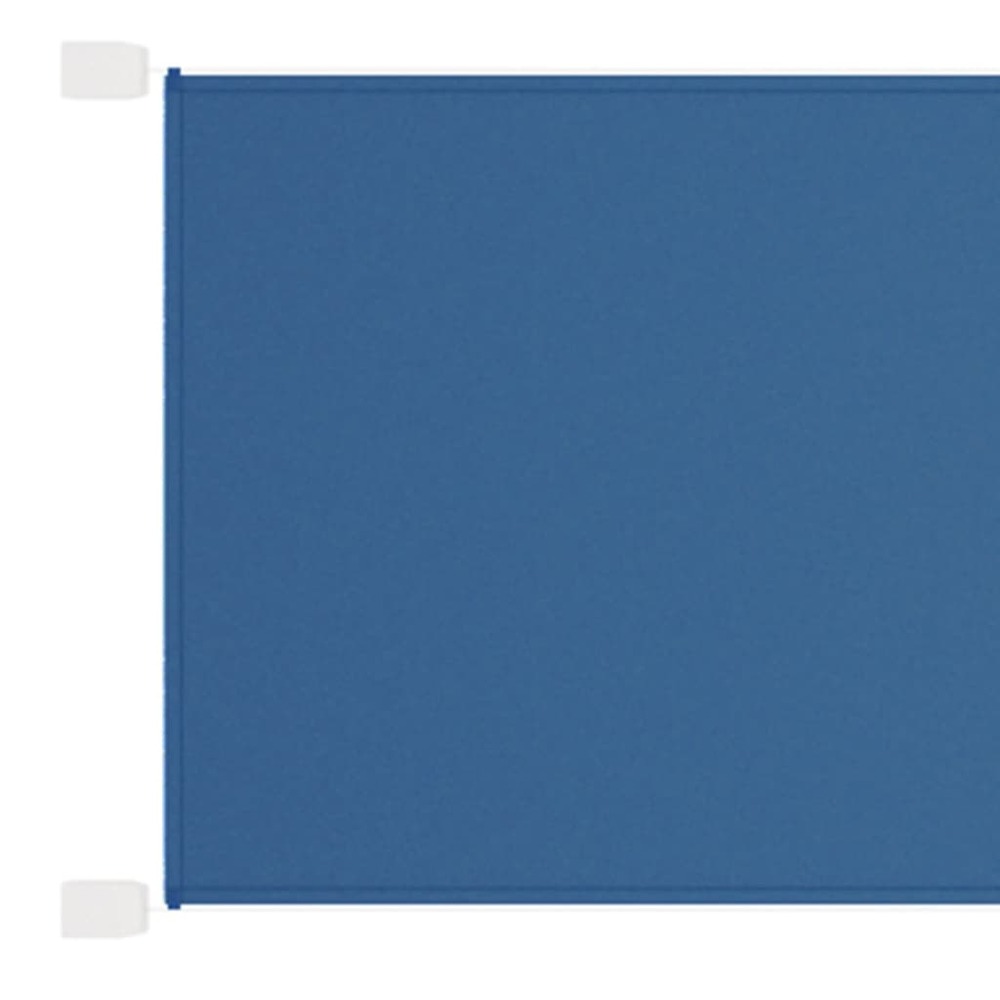 Auvent vertical 140x800 cm tissu oxford bleu