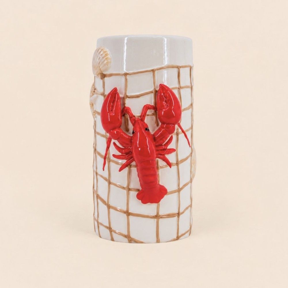 Vase en céramique homard 3d, h26cm