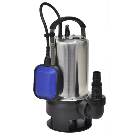 Pompe submersible pour eaux sales 1100 w 16500 l/h