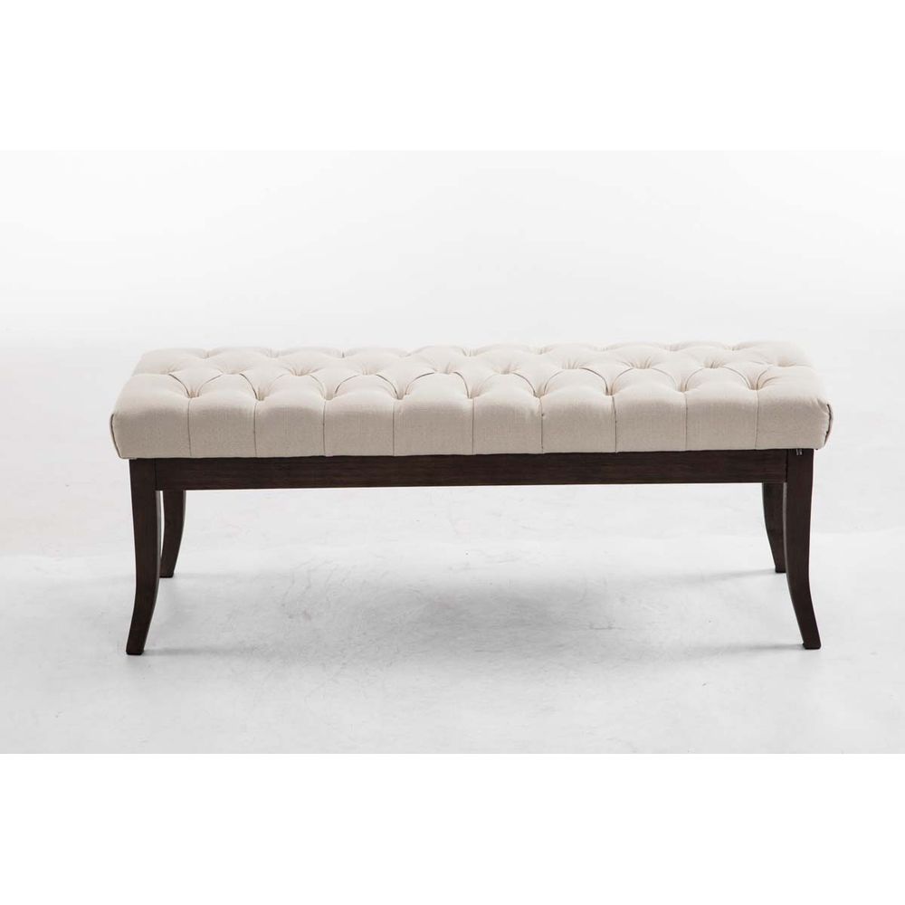 Banc ramses tissu antique-foncé 120