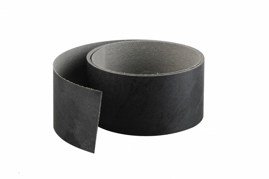 Chant de plan de travail mélaminé anthracite new mat l.132, ep.0.3 mm