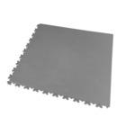 Dalles clipsables mosaik pvc - hyper résistantes joints invisibles éco-gris - garage, atelier - épaisseur 7mm