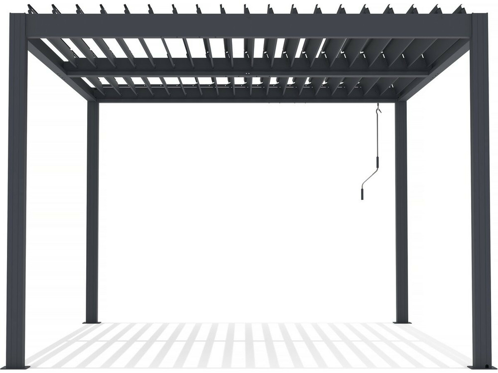 Pergola bioclimatique avec led 