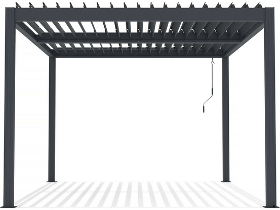 Pergola bioclimatique avec led