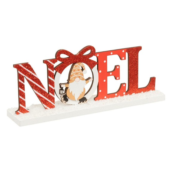 Mot bois noel gnome rge l24