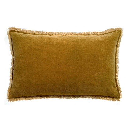 Coussin uni fara bronze 40 x 65 cm
