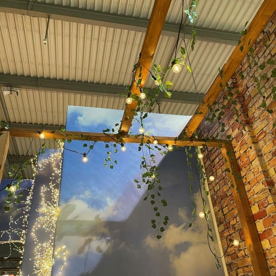 Guirlande guinguette 10 mini ampoules filament led blanc chaud 4m prolongeables lotti