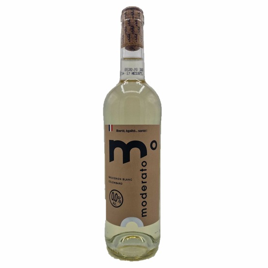 Boisson sans alcool élaborée à partir de vin moderato - moderato