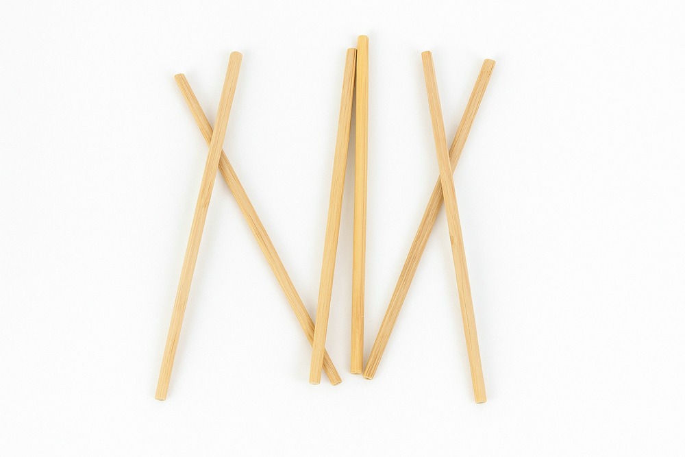 Paille en bambou ø 0,8 x 20 cm - 3000 unités - betik