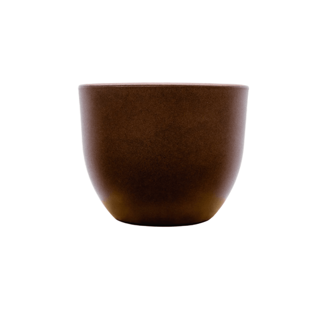 Pot eggy bronze 55 cm