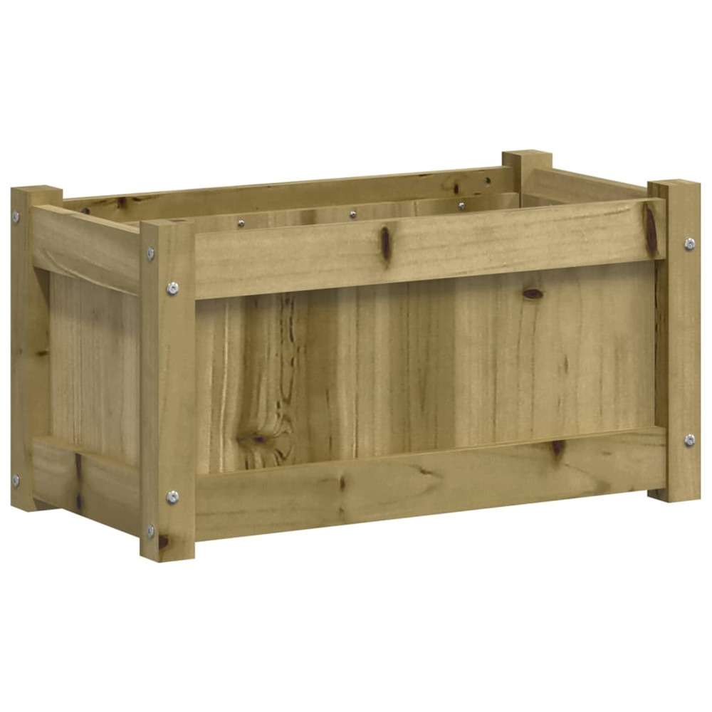 Jardinière d'extérieur 60x31x31 cm bois de pin imprégné