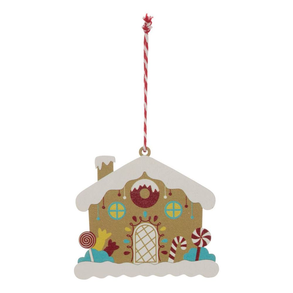 Décoration de sapin sur présentoir sapin gourmand en bois