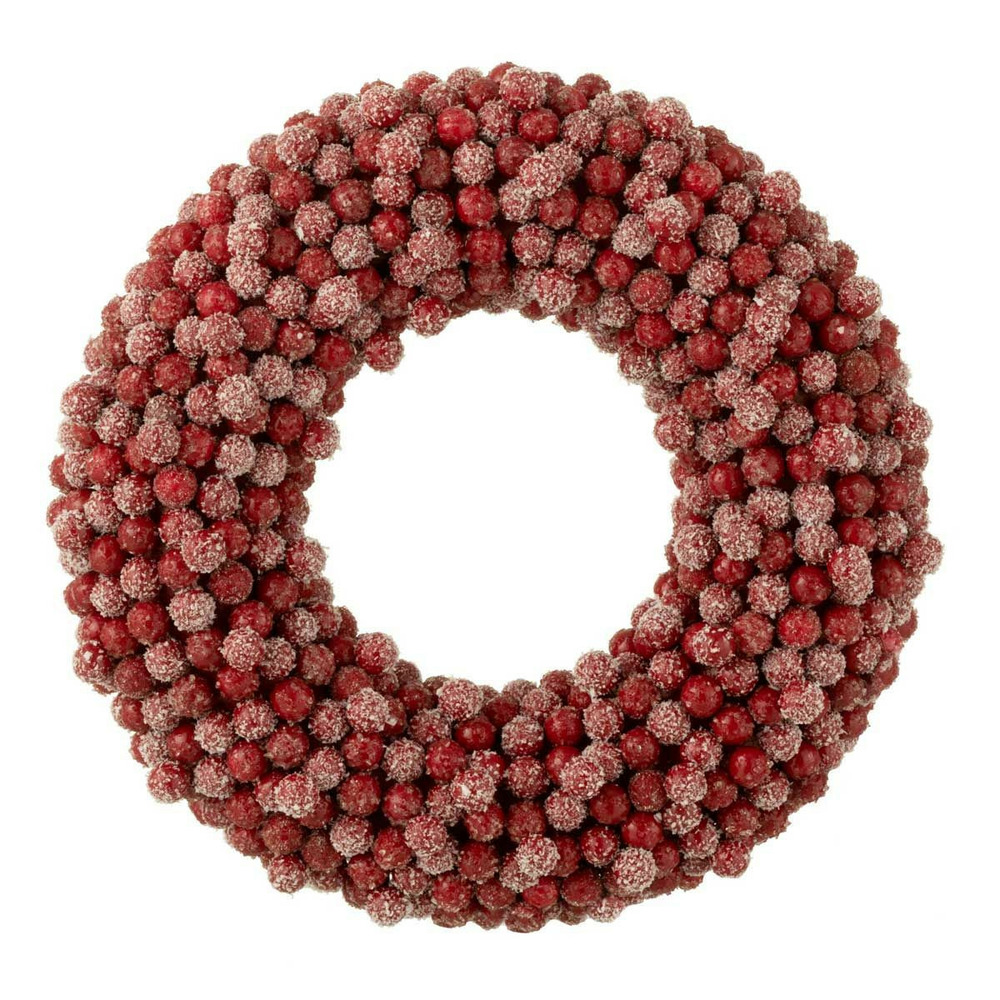 Couronne de noël ronde 