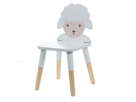 Chaise forme mouton pour enfant