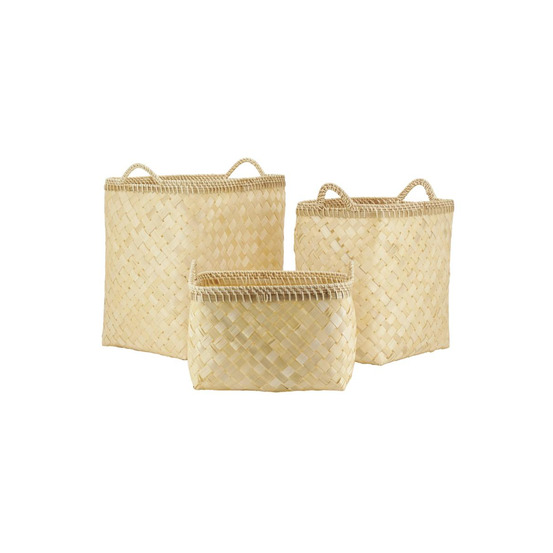 Corbeilles hautes en bambou tokyo