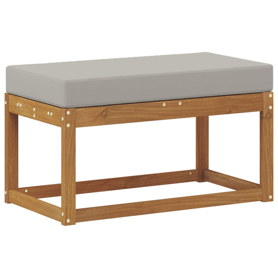 Banc de jardin bois d'acacia massif naturel