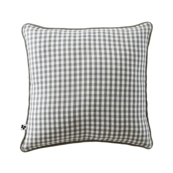 Coussin dehoussable en gaze de coton vickie vichy