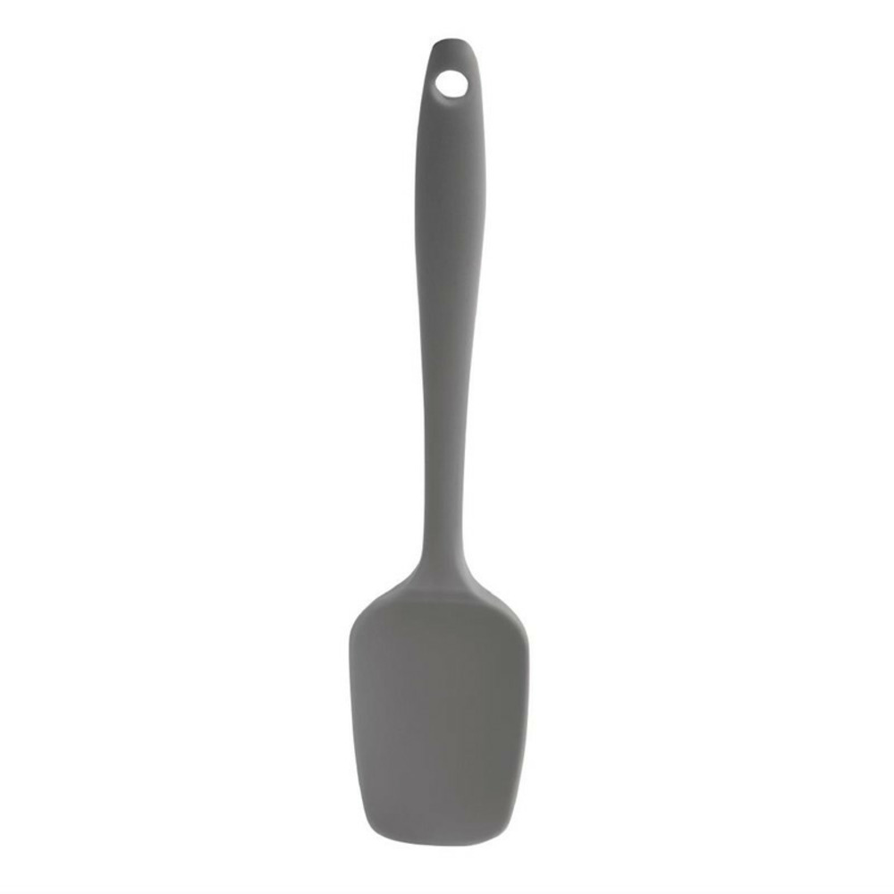 Mini spatule professionnelle cuisine en silicone gris résistant à la chaleur - 207 mm - vogue
