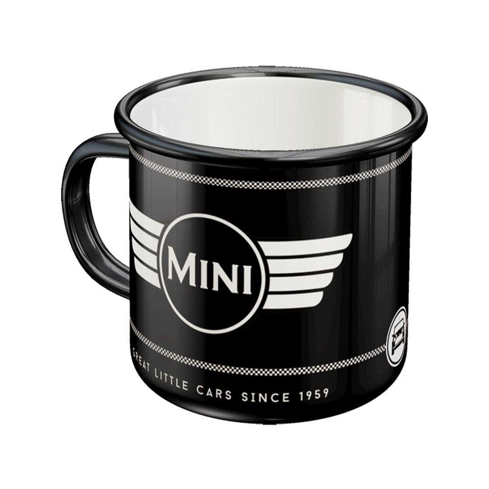 Mug publicitaire en métal émaillé 360 ml mini