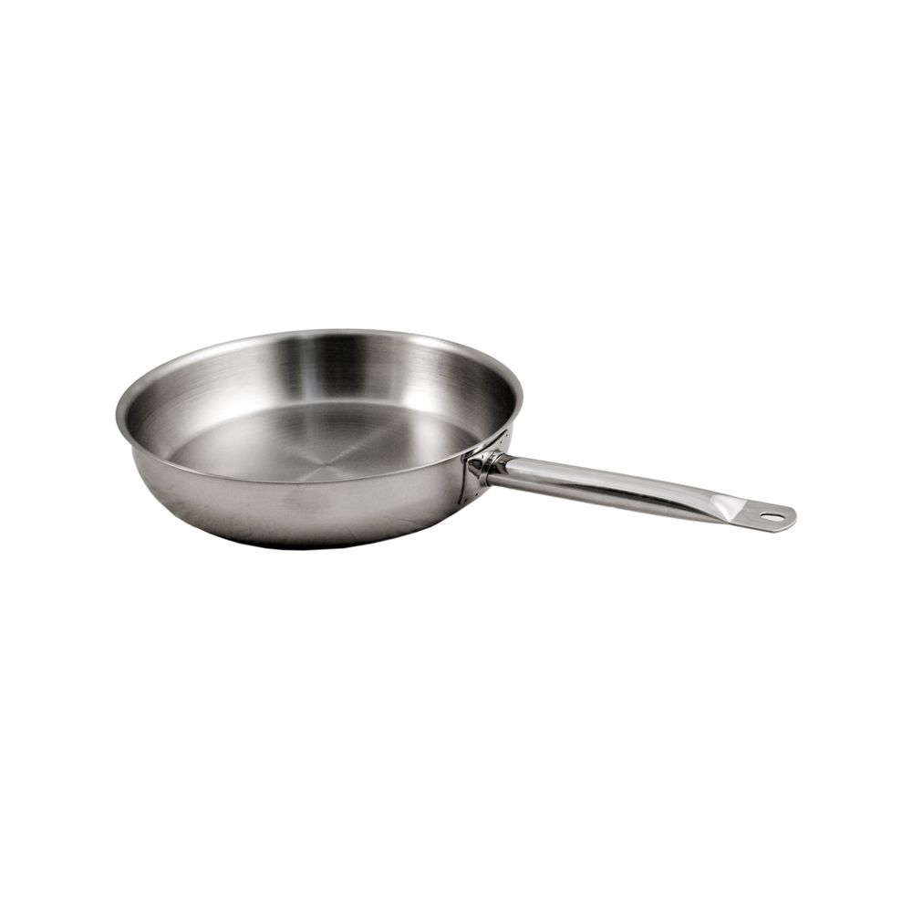 Poele a frire - inox - ligne professionnelle - baumalu