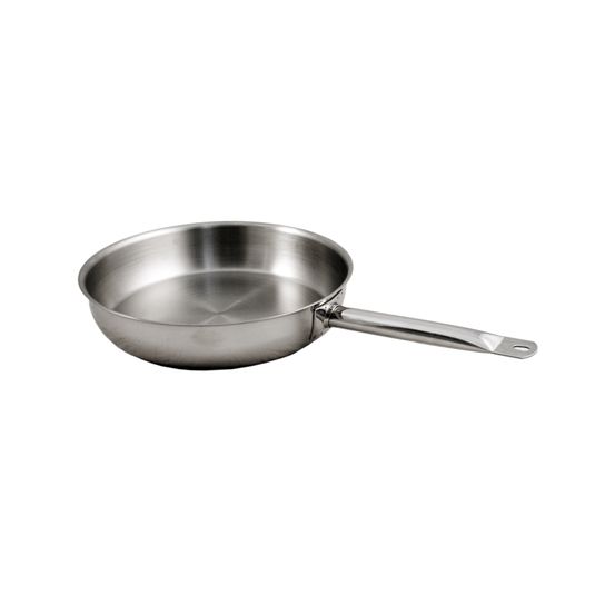 Poele a frire - inox - ligne professionnelle - baumalu