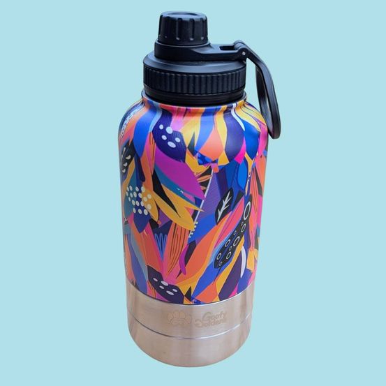 Gourde 1l 3 en 1 panache