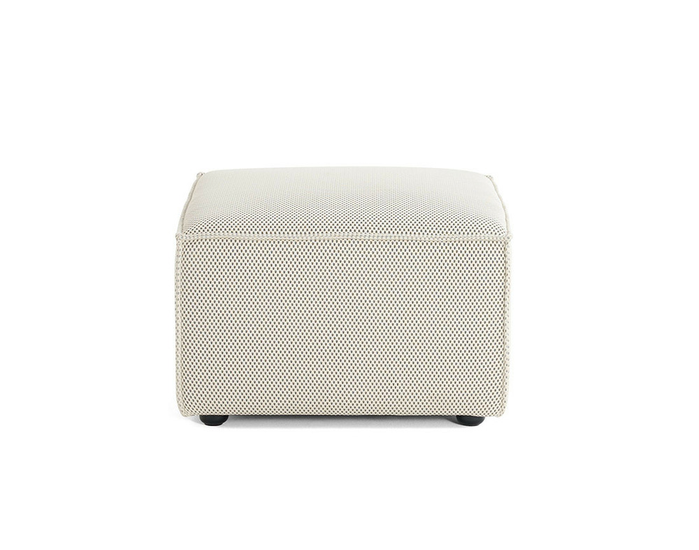 Arty - pouf d'appoint - en tissu mailles 3d