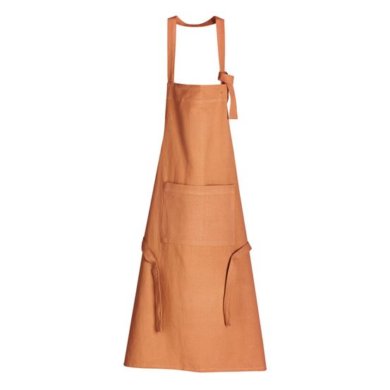 Tablier de cuisine recyclé ada caramel 72 x 85 cm